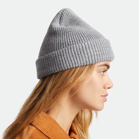 Grey Studio Beanie Hat